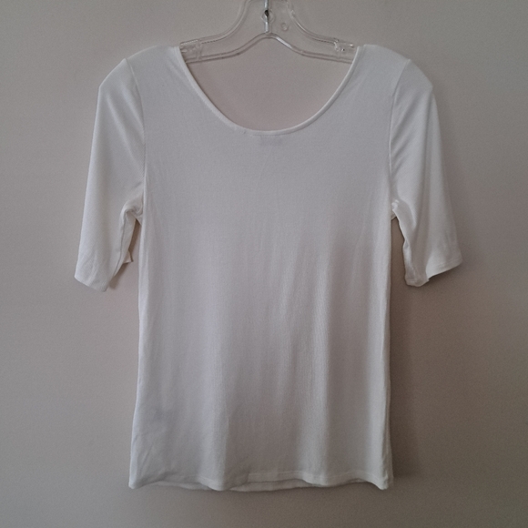 Women's White Top - Picture 5 of 5